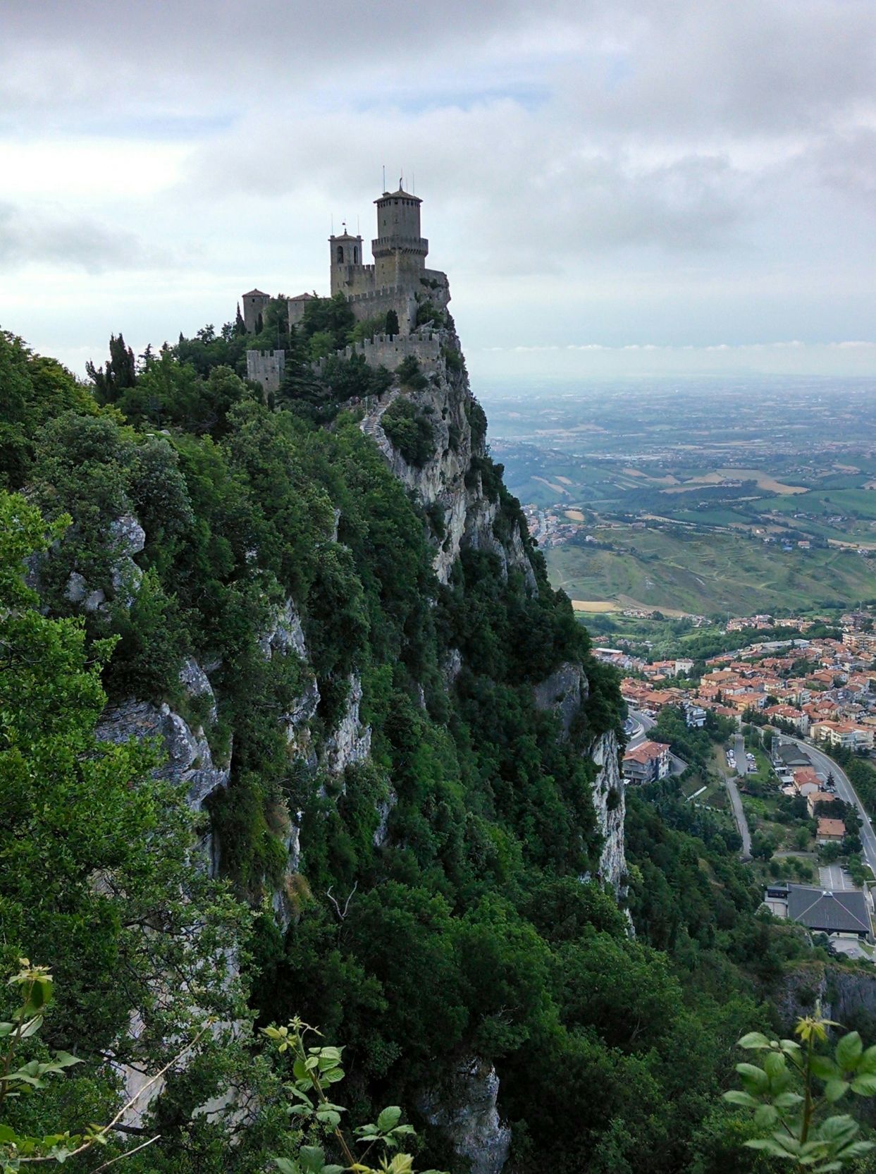 San Marino castle